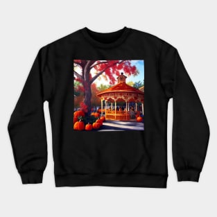 Stars Hollow at Autumn - Halloween - Pumpkins Crewneck Sweatshirt